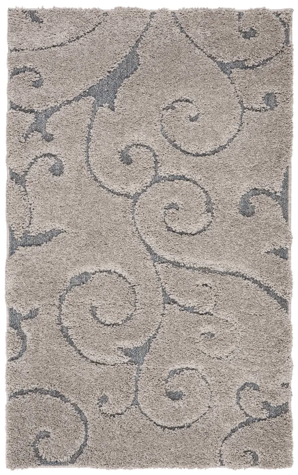 Arlo Home Woven Area Rug, SG455-1160, Cream/Light Blue,  3' 3" X 5' 3"
