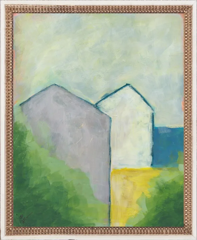 Beach Huts by Jan Weiss for Artfully Walls