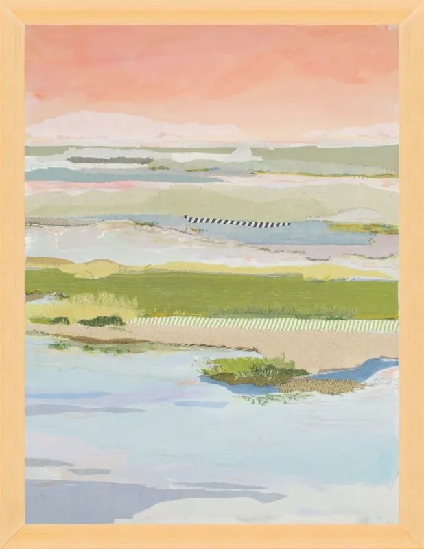 Marsh Blush East by Karin Olah for Artfully Walls