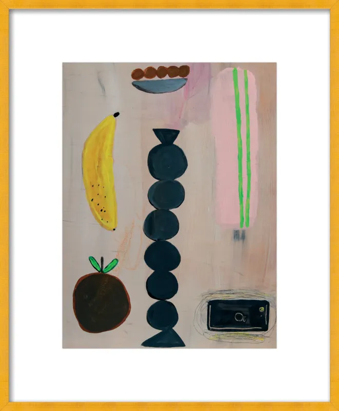 Still life with a phone vibration by Agata Królak for Artfully Walls
