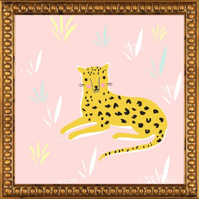 Little Amur Leopard by Lizzie Mackay for Artfully Walls