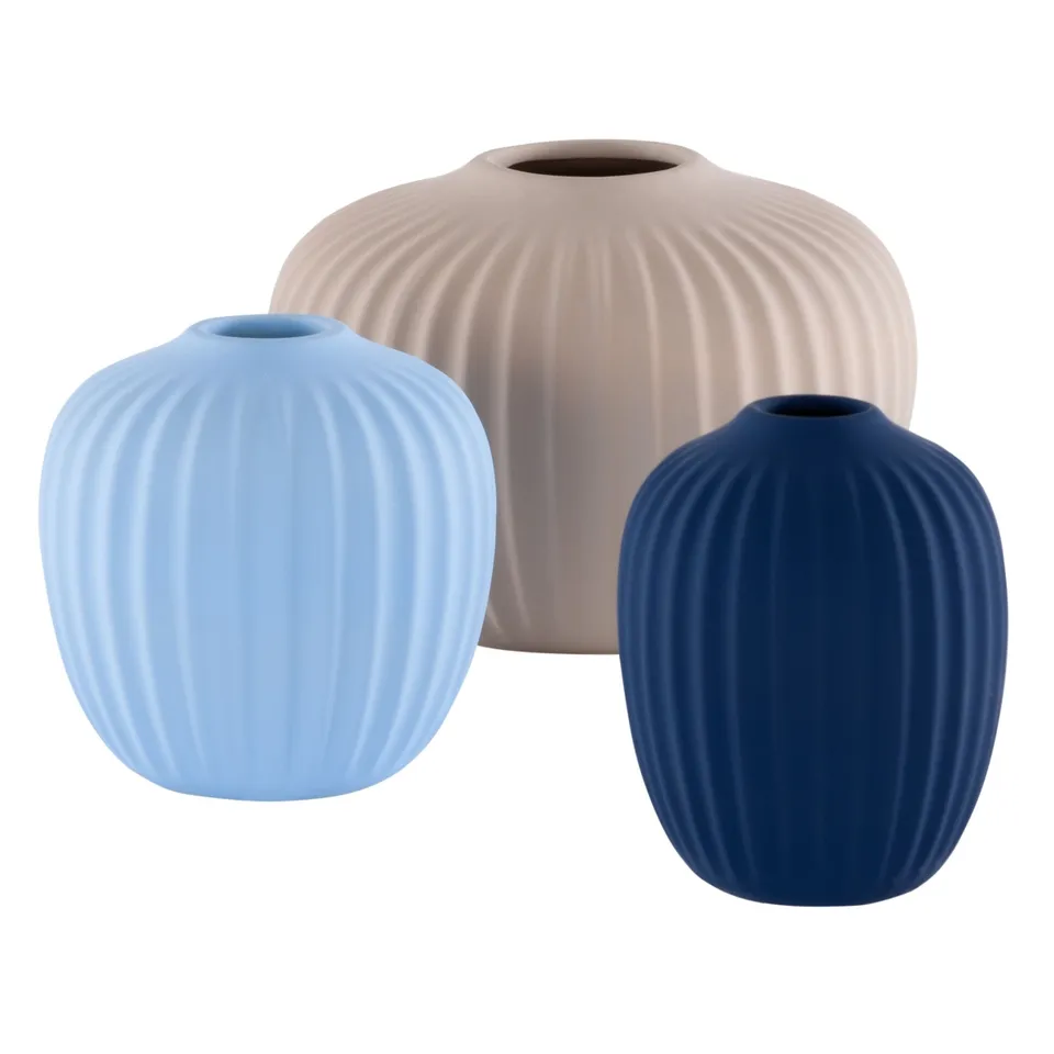 Jacie Ceramic Vase, Set Of 3 - Assorted