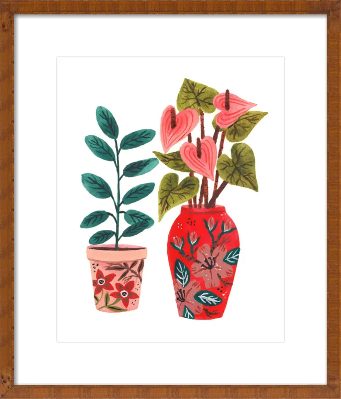 Planter by Ploypisut for Artfully Walls