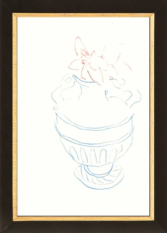 Sevres vase by Shanti Shea An for Artfully Walls