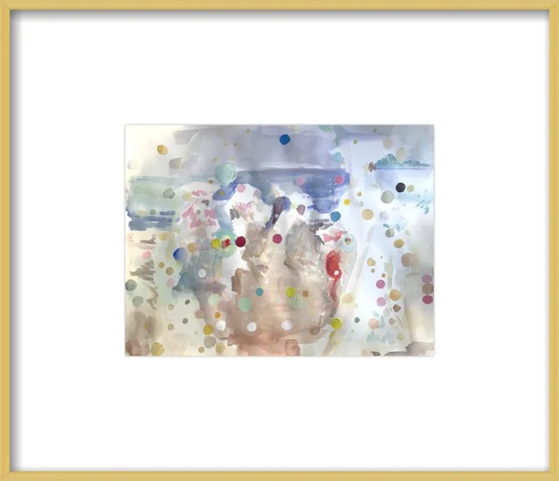 Beach scene (from memory)  by Hannah Dean for Artfully Walls