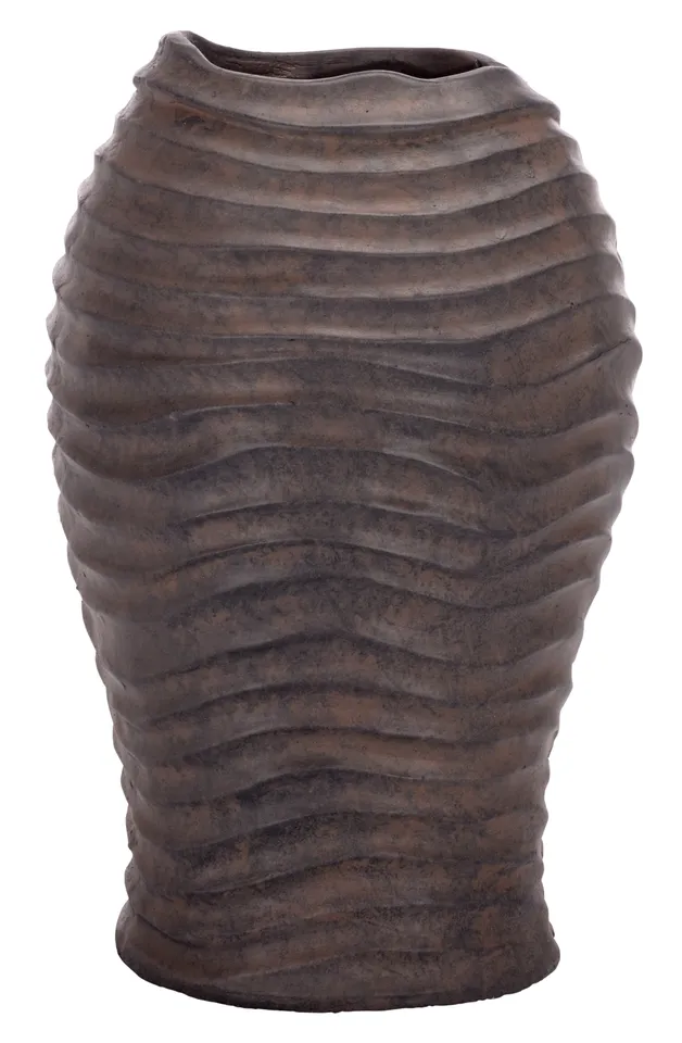 Damian Planter Pot - Brown
