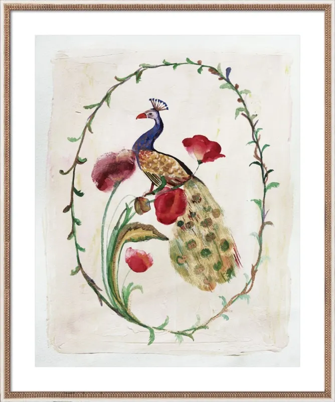 Peacock by Ruti Shaashua for Artfully Walls