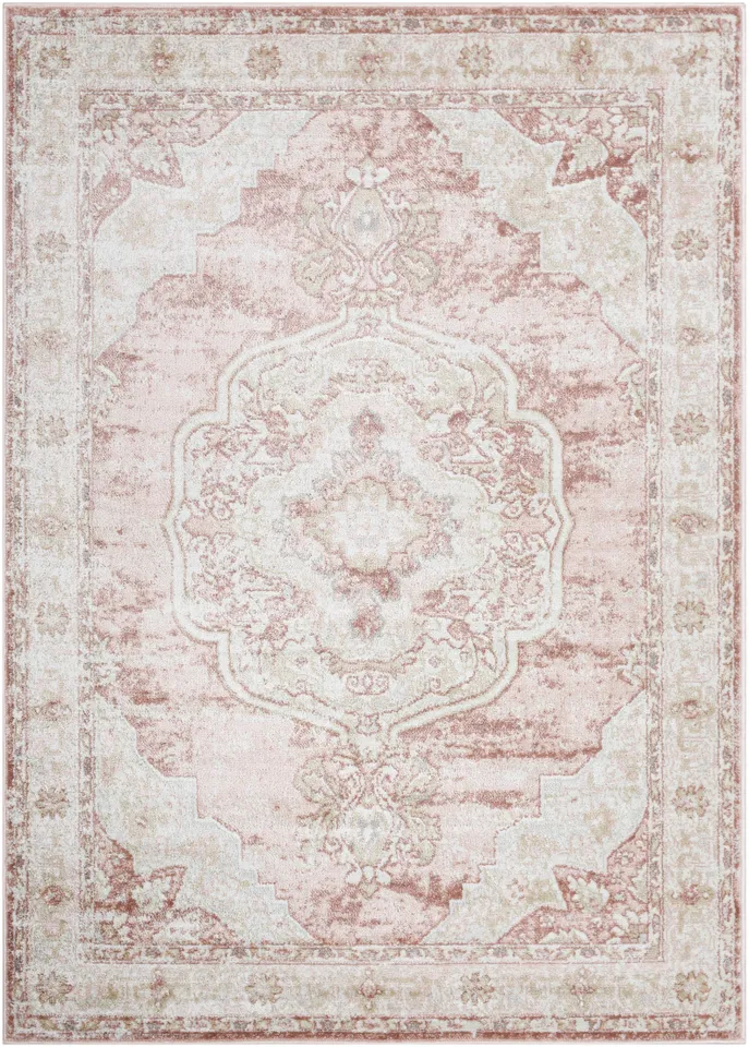 St Tropez Beige Indoor 3'11" x 5'7" Machine Woven Rug