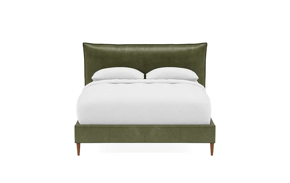 Skylar Leather Upholstered Bed