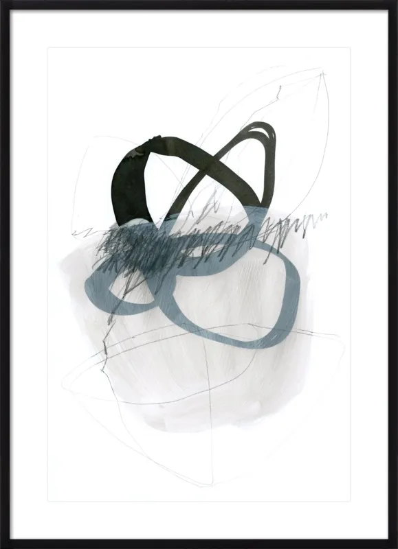 line & shape studies 01 by Iris Lehnhardt for Artfully Walls
