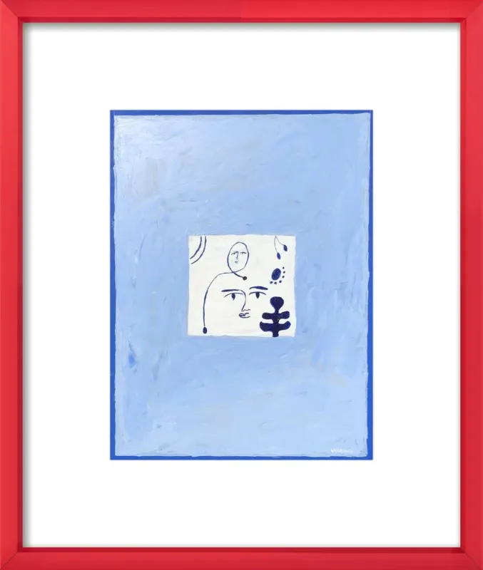 The Blues by Virginia Chamlee for Artfully Walls