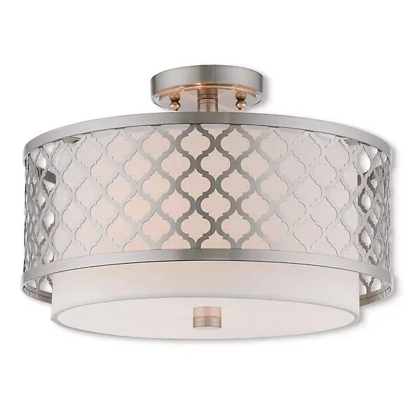 Jordaine Semi Flushmount