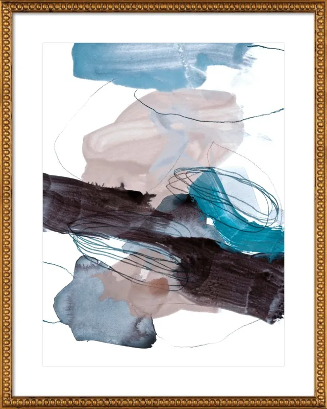 abstract painting VIII by Iris Lehnhardt for Artfully Walls