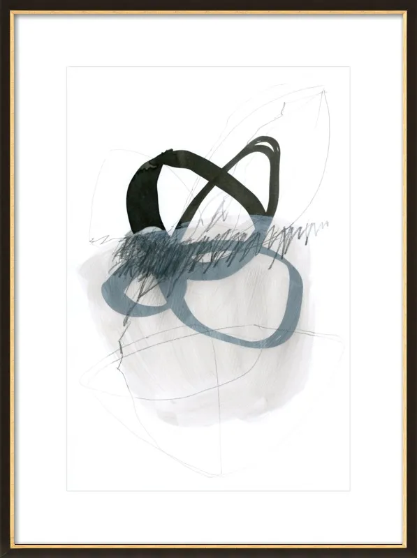 line & shape studies 01 by Iris Lehnhardt for Artfully Walls