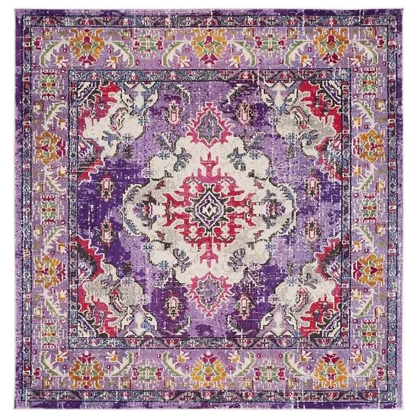 Montego Distressed Medallion Area Rug