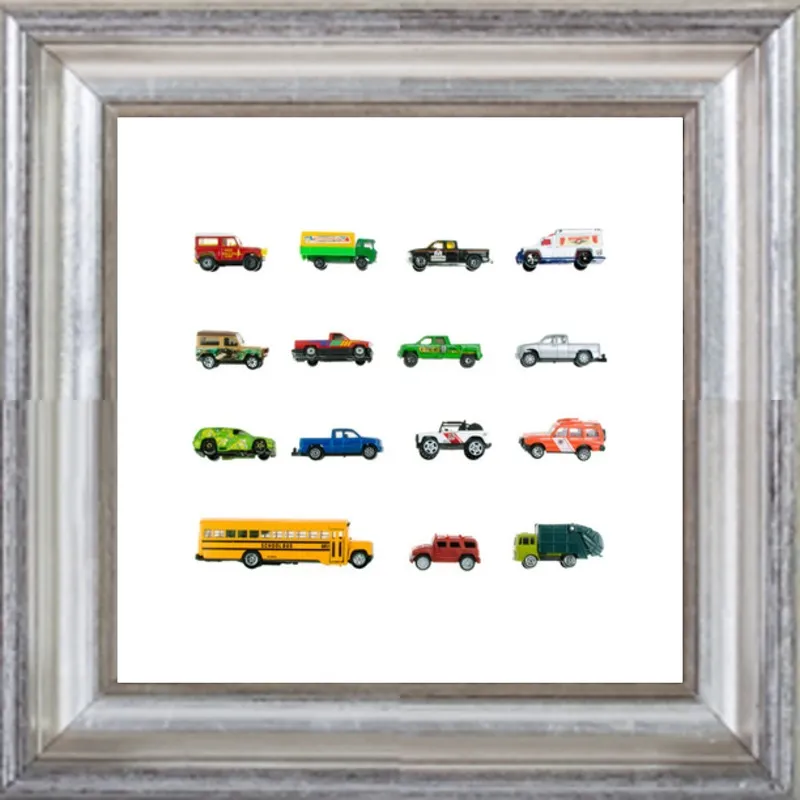 Vintage Toy Trucks by Jennifer Steen Booher for Artfully Walls
