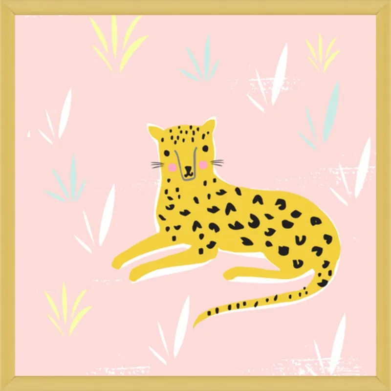 Little Amur Leopard by Lizzie Mackay for Artfully Walls