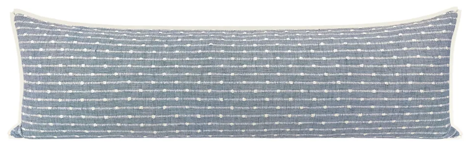 THE XL LUMBAR :: HAMPTON TWEED // CHAMBRAY | LDC - 14" X 48"