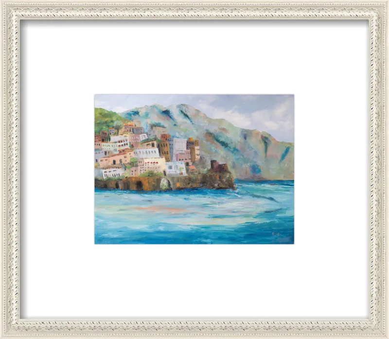 Amalfi Coast by Renee A Ortiz for Artfully Walls