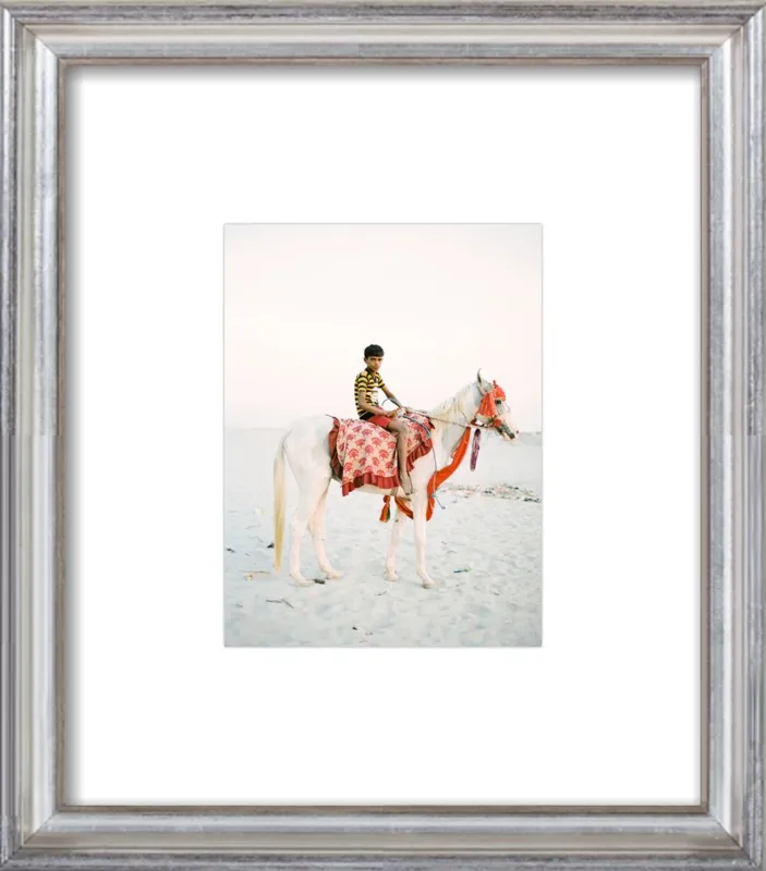Boy on Horse by Andrew Jacona for Artfully Walls