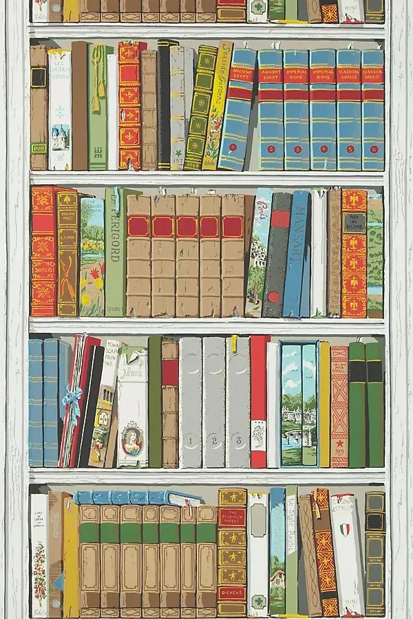 Book Shelf Wallpaper