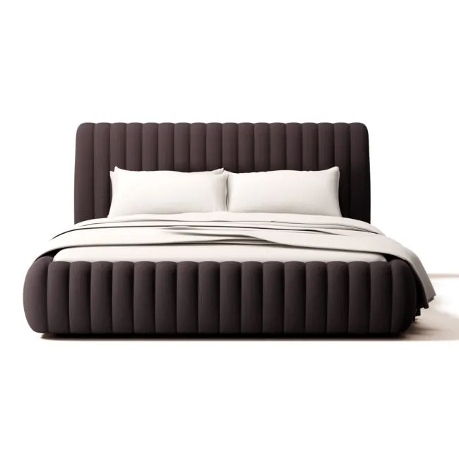 Wolcott Queen Bed Kanvas Ebony