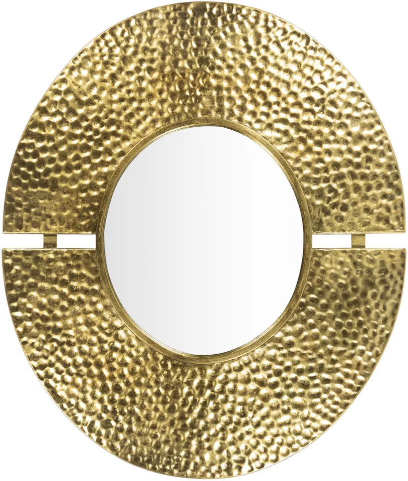 Eloy Gold 28"H x 23"W x 2"D Mirror