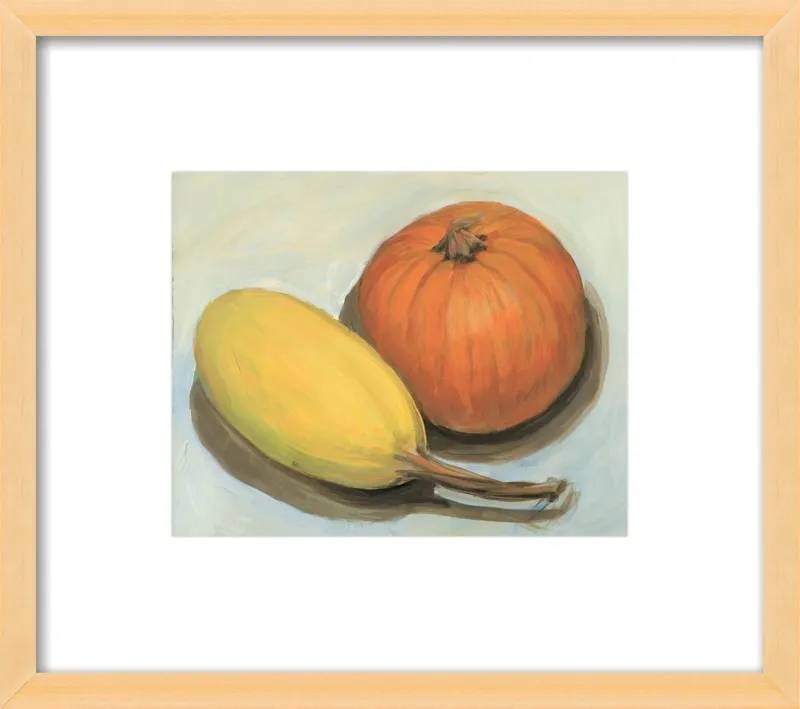 Pumpkin and Squash by Carrie Arnold for Artfully Walls
