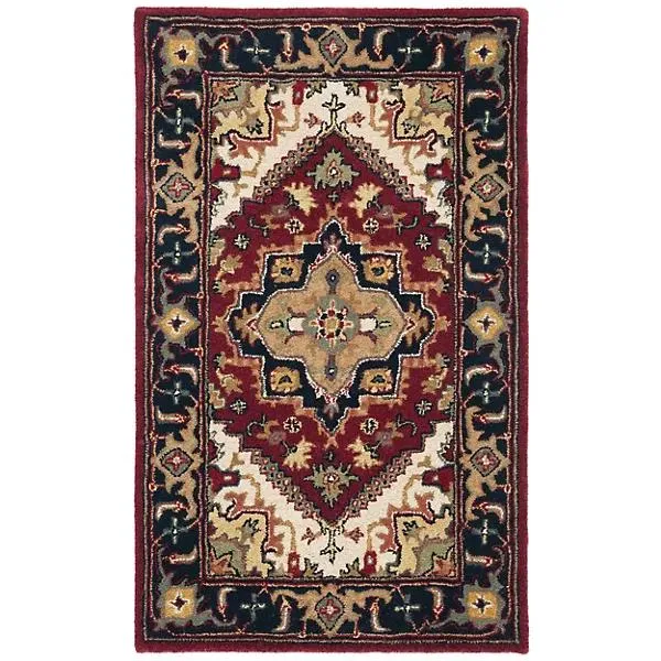 Heritage Row Heriz Medallion Area Rug