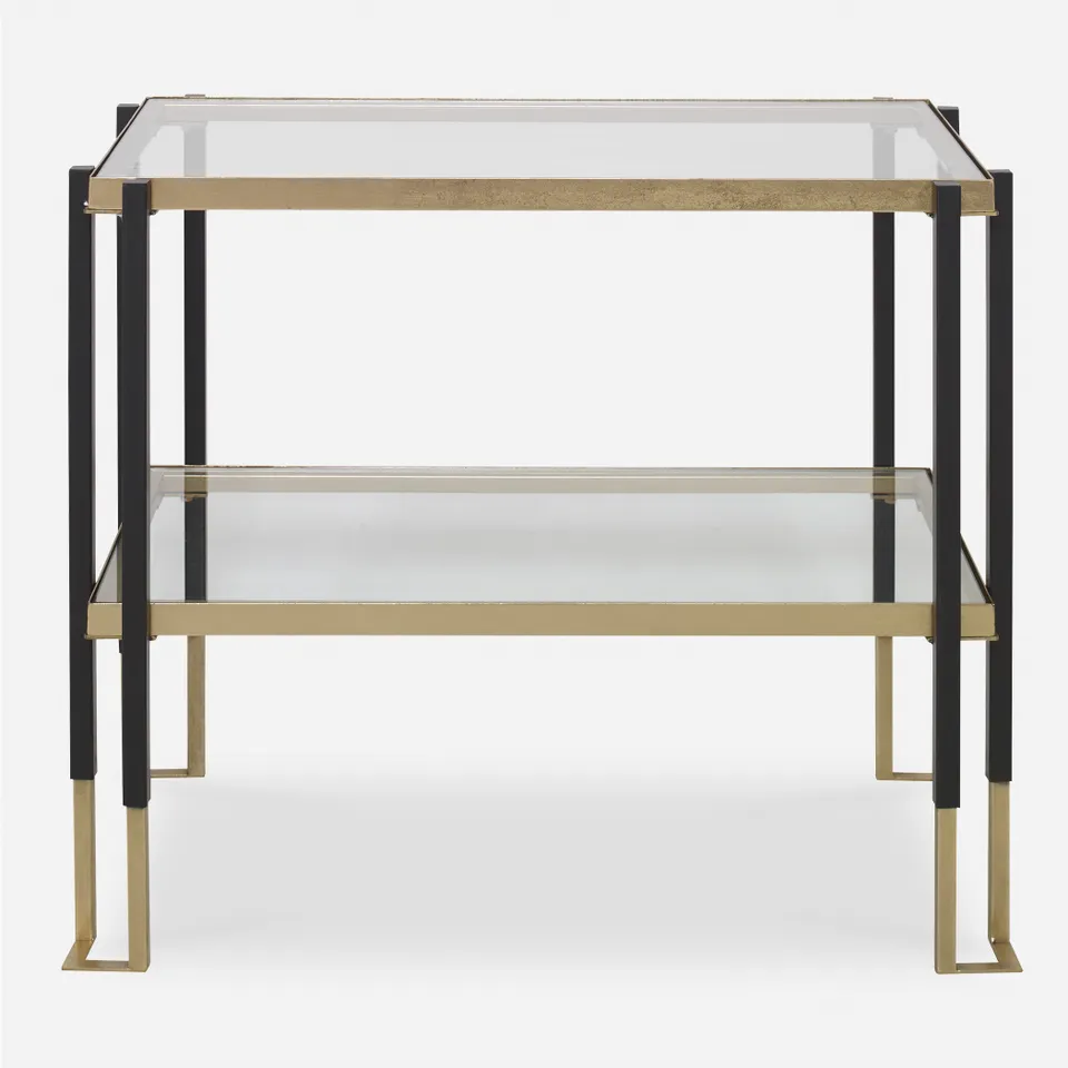 Kentmore Glass Side Table