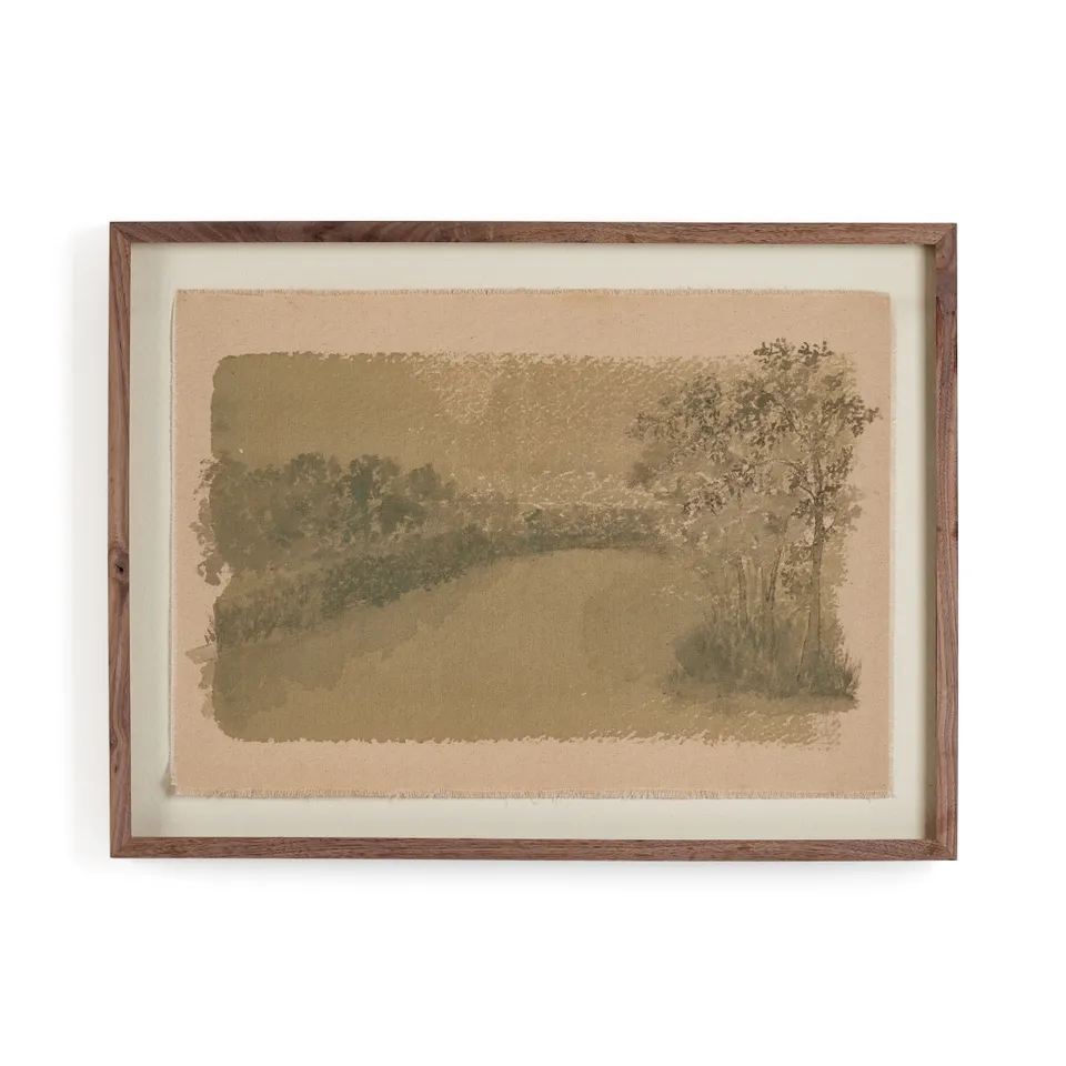 Daughters Of The Water VII by Aileen Fitzgerald - Rustic 2.5 Walnut