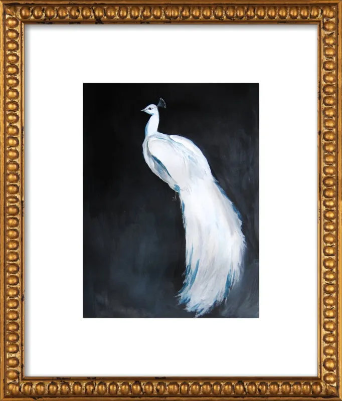 White Peacock II by Christine Lindstrom for Artfully Walls
