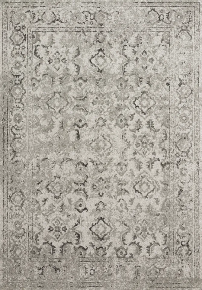 Loloi Joaquin JOA-05 Silver / Grey 18" x 18" Sample