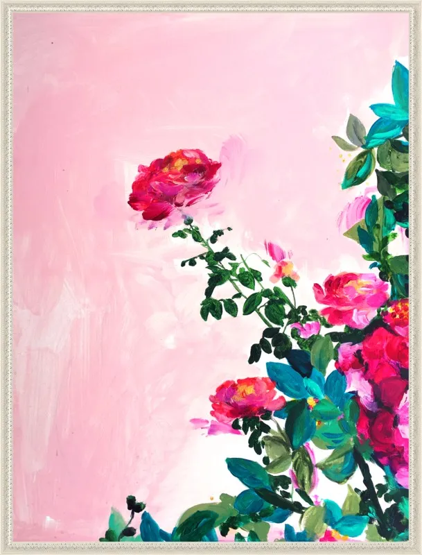 Rose Garden I by Christine Lindstrom for Artfully Walls
