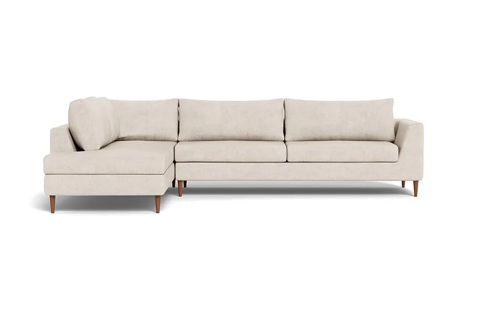 Asher 3-Seat Sectional with Left Bumper