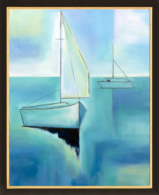 Harbor Greens by Cory McBee for Artfully Walls