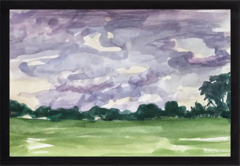 Summer Sky, Late by Megan Williamson for Artfully Walls