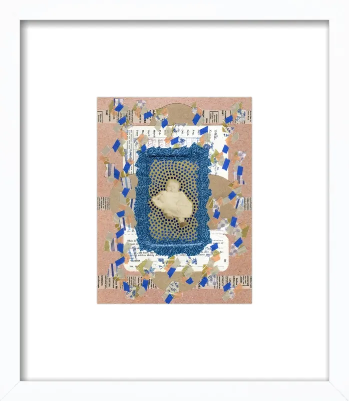 Blue awakening by Naomi Vona for Artfully Walls