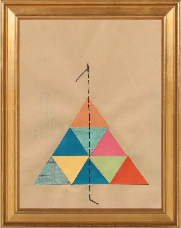 Pyramid Series 1 by Jan Weiss for Artfully Walls