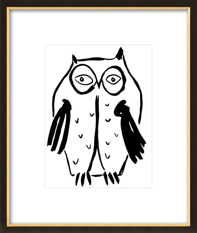 Hoo Hoo Four by Kate Roebuck for Artfully Walls