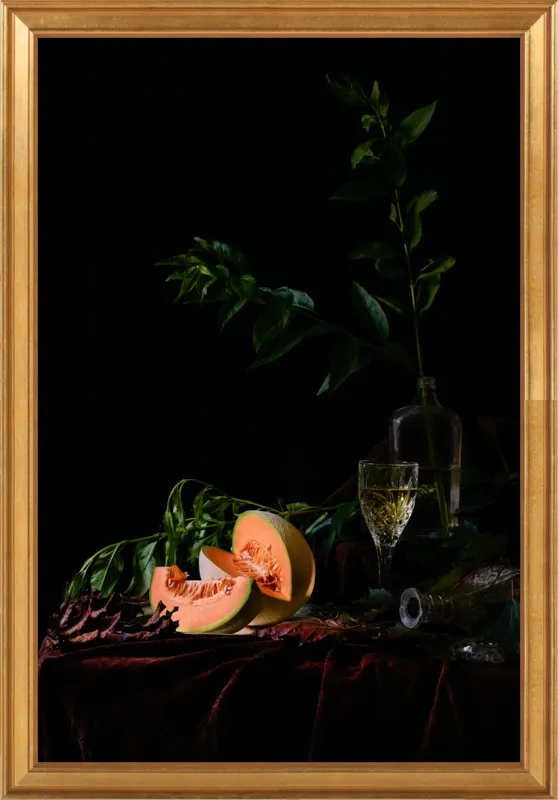 Cantaloupe by Dustin Halleck for Artfully Walls