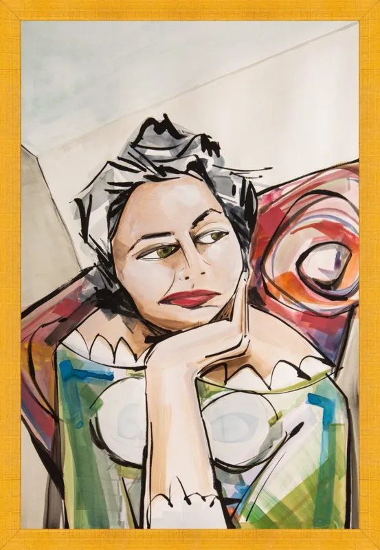 Ponder by Becky Aubry for Artfully Walls