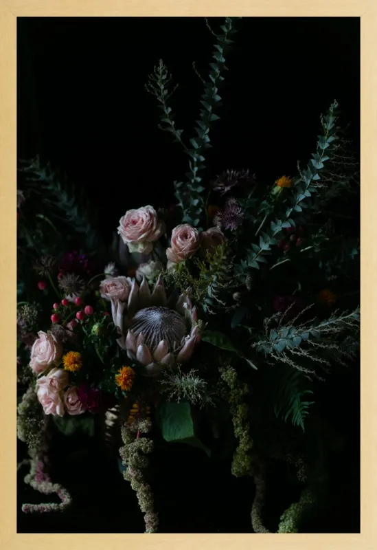 Protea Still Life  by Emilia Jane Schobeiri for Artfully Walls