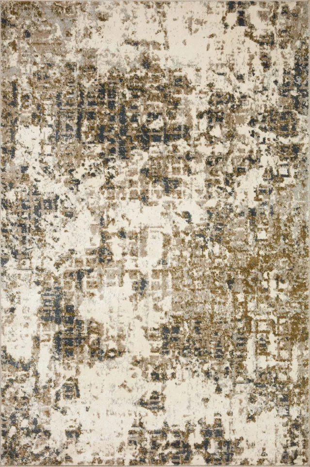 Loloi Spirit Pewter / Olive 2'-7" x 10'-0"