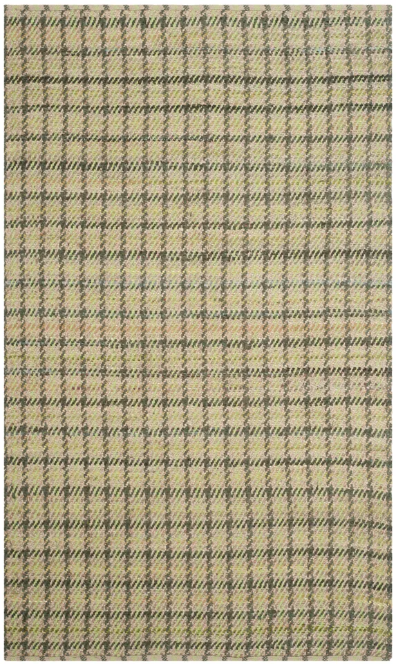Arlo Home Hand Woven Area Rug, CAP823C, Green/Natural,  5' X 8'