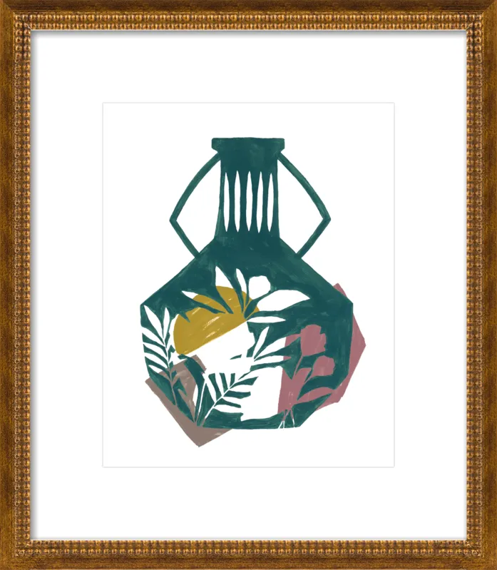 Vase Shapes by Cece Merkle for Artfully Walls