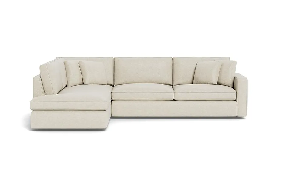 James 3-Seat Left Bumper Sectional