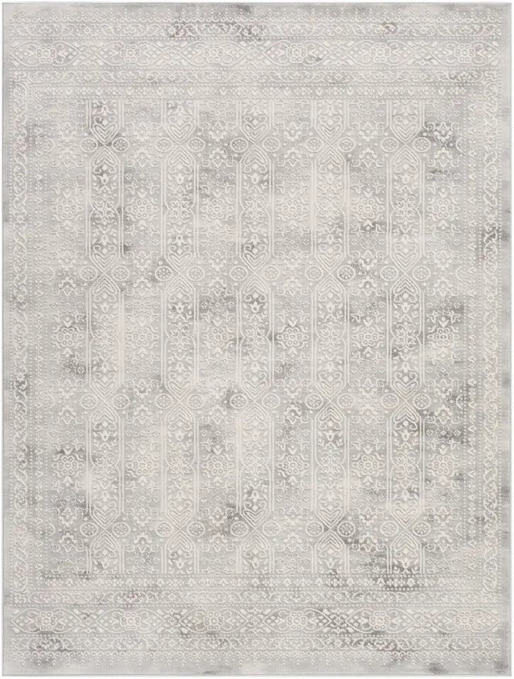 Roma Beige Indoor 5'3" x 7'1" Machine Woven Rug
