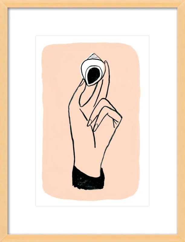 My Hand is My Face by Michael Doyle - Apartment On Belmont for Artfully Walls