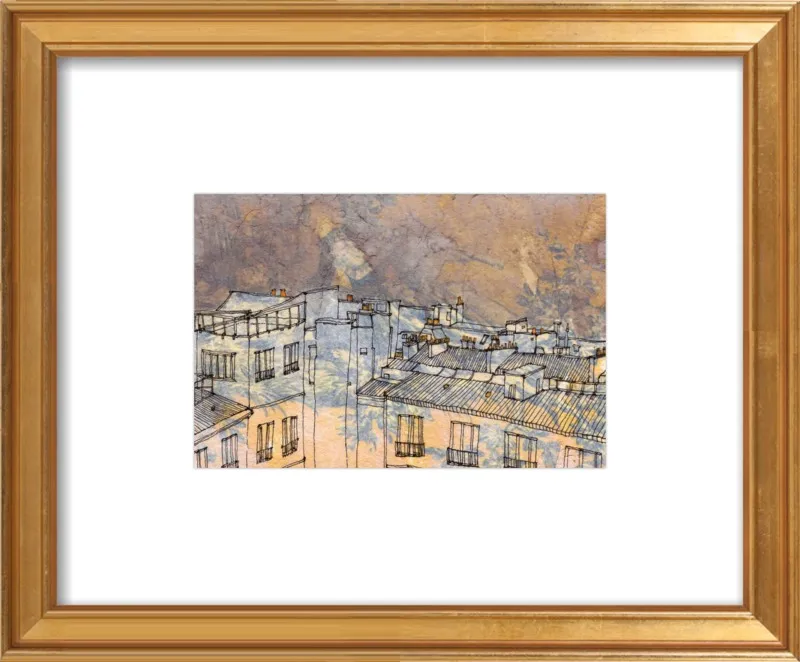 Jane & Serge in Paris by Misato Suzuki for Artfully Walls